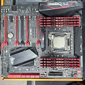 ASUS X99 램페이지V익스트림+ i7-6950X+ G.Skill DDR4-2400 64G 판매합니다