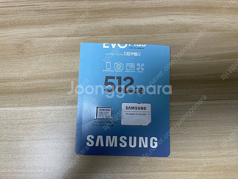 sd카드 삼성 evo plus 512g 팝니다.--0