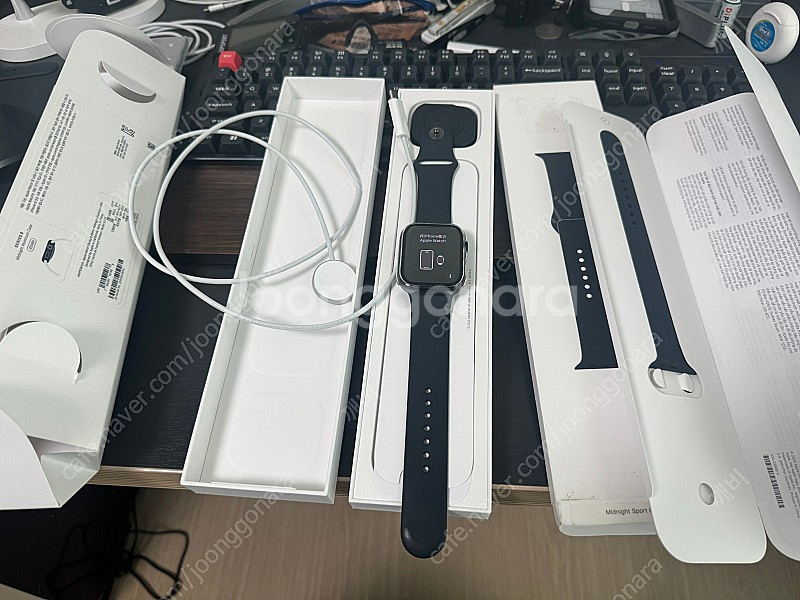 애플워치8 45mm 미드나이트 GPS(가격인하)--2