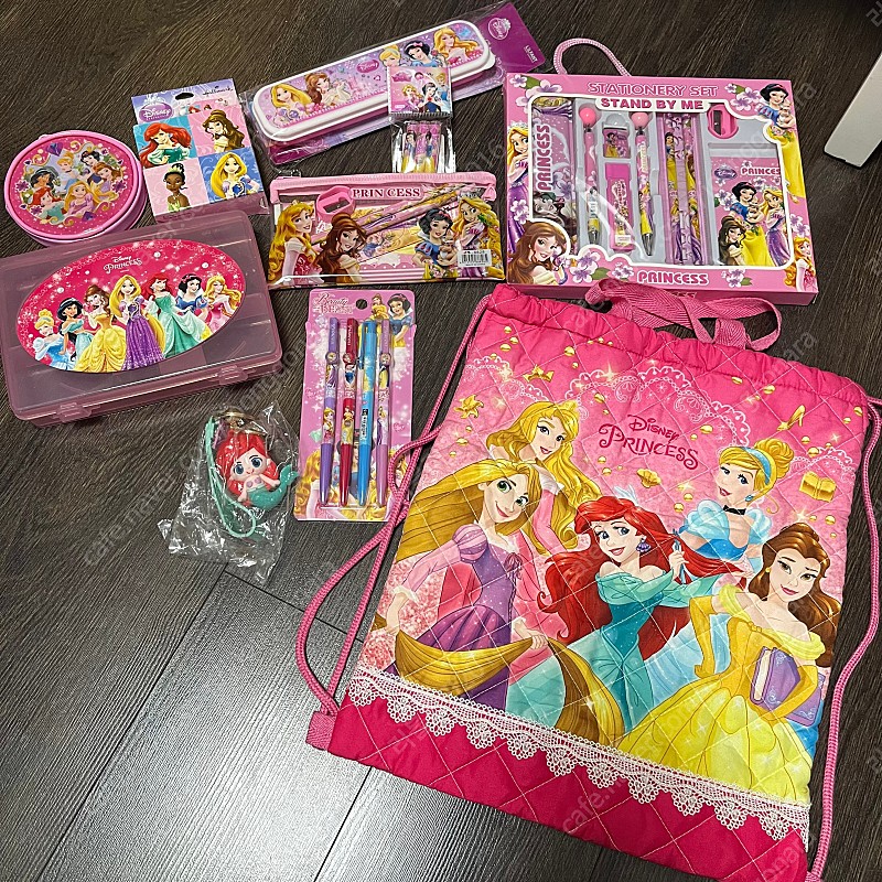 새상품] 디즈니 프린세스 공주 문구 가방 학용품 선물세트 15000원