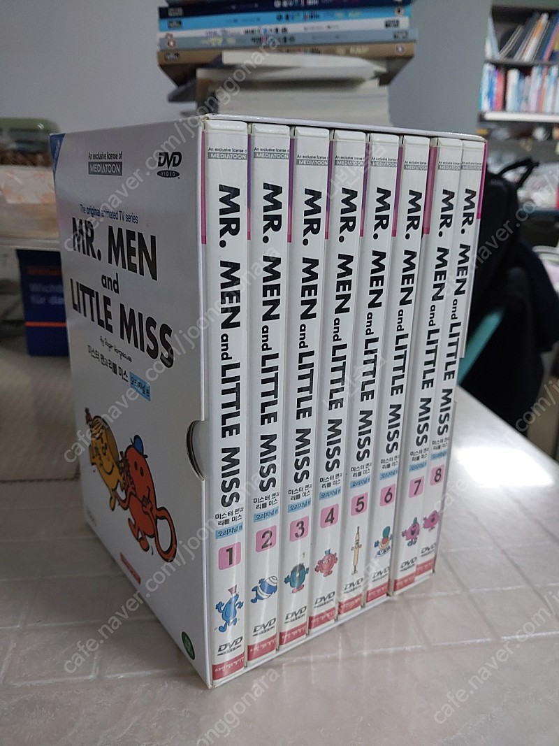 Mr.Men and Little Miss 미스터몬과리틀미스 DVD8종, 미스터맨 영어원서