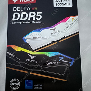 TeamGroup 팀그룹 DDR5 6000 CL30 Delta RGB 화이트 16Gx2