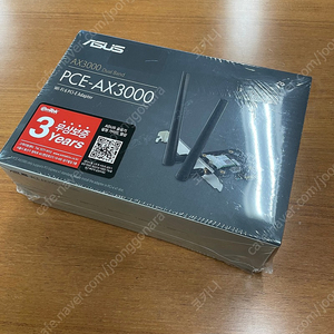 asus PCE-ax3000 pci-e 무선랜카드 국내정발 미개봉