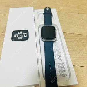 애플워치se2세대 44mm gps 실버 상태최상