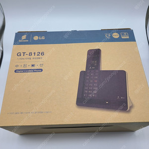 새제품) GNTEL 지엔텔 LG무선전화기 GT-8126 블랙