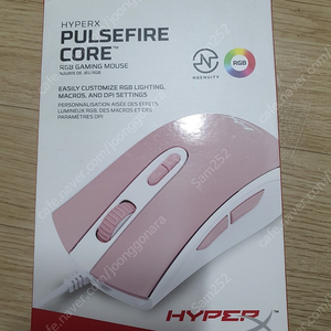 게이밍 마우스 HyperX Pulsefire CORE RGB (미개봉)