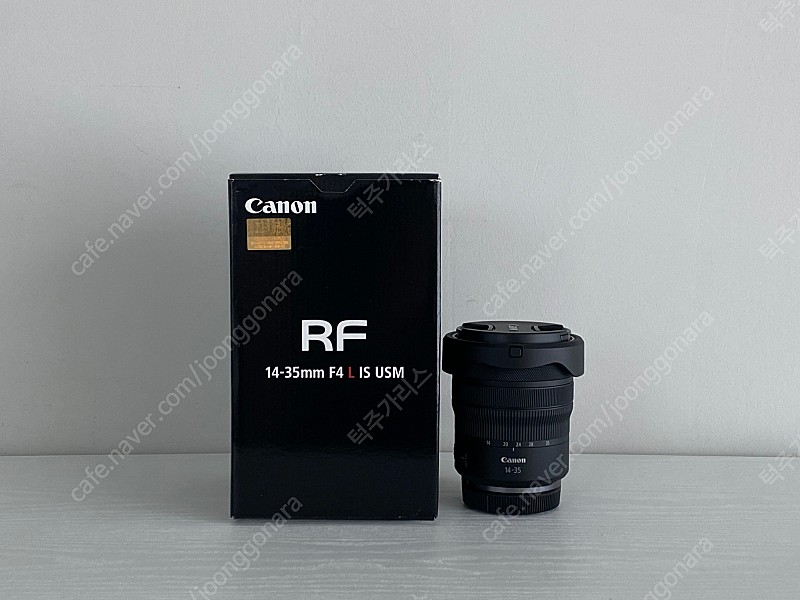 풀박/신품급) 캐논 RF 14-35 F4L IS USM 렌즈 판매!!