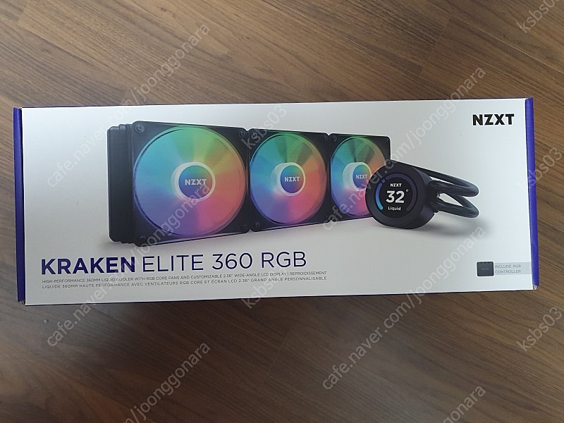 크라켄 엘리트 360 RGB 블랙