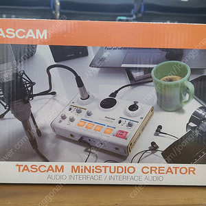 (TASCAM)타스캄 US42 오디오인터페이스 신품