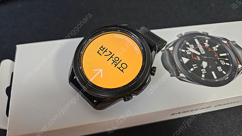 [박스 풀] 갤럭시 워치 3 클래식 44mm (블랙/블투)