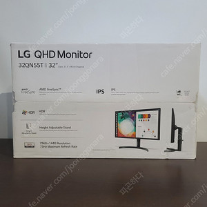 엘지 32인치 QHD 모니터 32QN55T