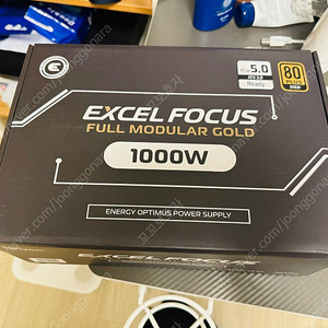 (미개봉)에너지옵티머스 EXCEL FOCUS 파워 1000W 풀모듈러 파워서플라이 80PLUS GOLD ATX 3.0