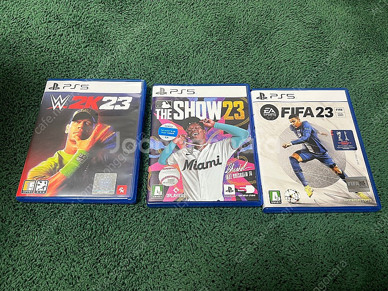 ps5 피파23, wwe 2k 23, mlb 더쇼23--0