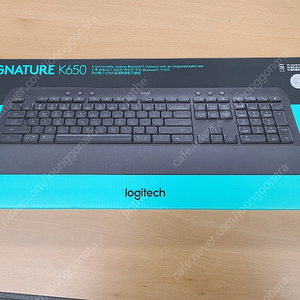 로지텍 K650 SIGNITURE 블루투스 키보드(그라파이트)