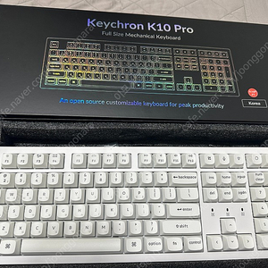 키크론 K10 PRO 화이트 저소음갈축