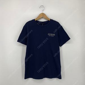 게스 로고 반팔 티셔츠 (Msize / NAVY)