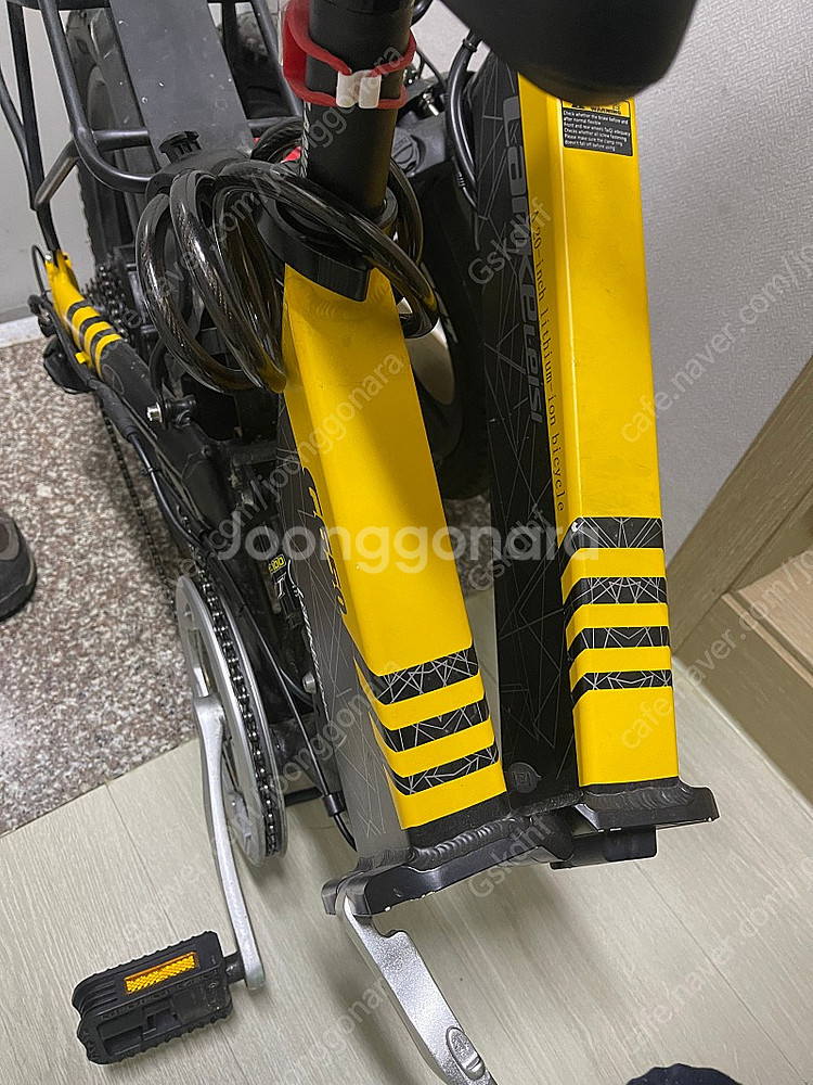 랑케레이시 접이식 전기자전거 팝니다--0