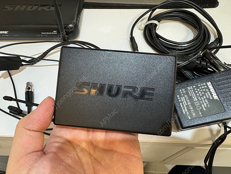 Shure SVX 4K,SVX1 슈어 무선 바디팩, 헤드셋 마이크 송수신기