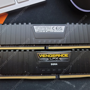 커세어 벤젠스 Corsair Vengeance LPX DDR4 32G (16G x2) 3600mhz 18-22-22-42 램