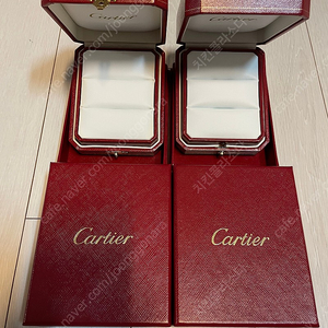 [Cartier]까르띠에 쥬얼리 반지(2구 수납용) 케이스 & 박스 판매합니다.
