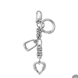 페넥 knot motif keyring-silver