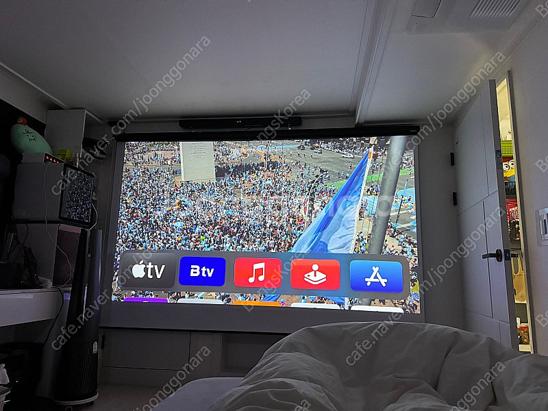 LG 4K빔프로젝터 HU80KA 세트--2