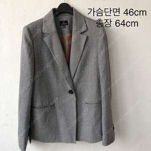 2018 플라스틱아일랜드 체크 자켓 49000원