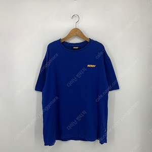 널디 로고 반팔 티셔츠 (L size / BLUE)