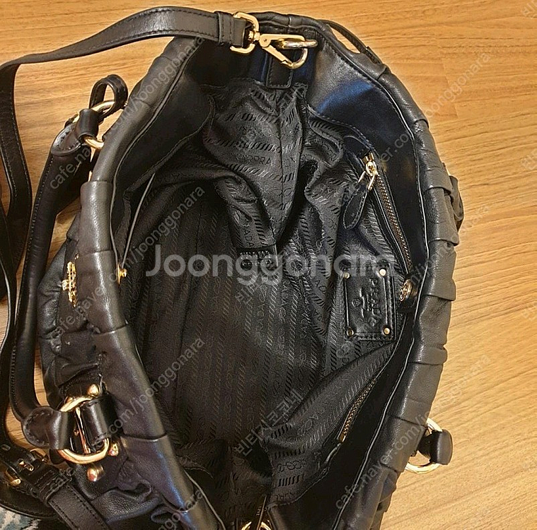 프라다 고프레 토드백 ㅡ정품--1