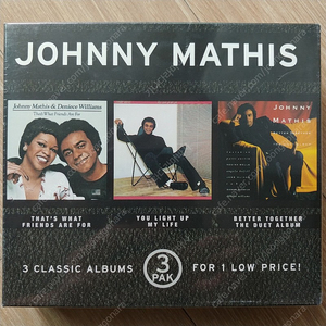 Johnny Mathis (조니 마티스) 명반 3CD 묶음 / 3-PAK 새상품 / 배송비포함