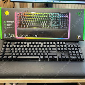 레이저 블랙위도우 V4 프로 리니어 한글 키보드 (Razer BlackWidow V4 Pro Linear KR)