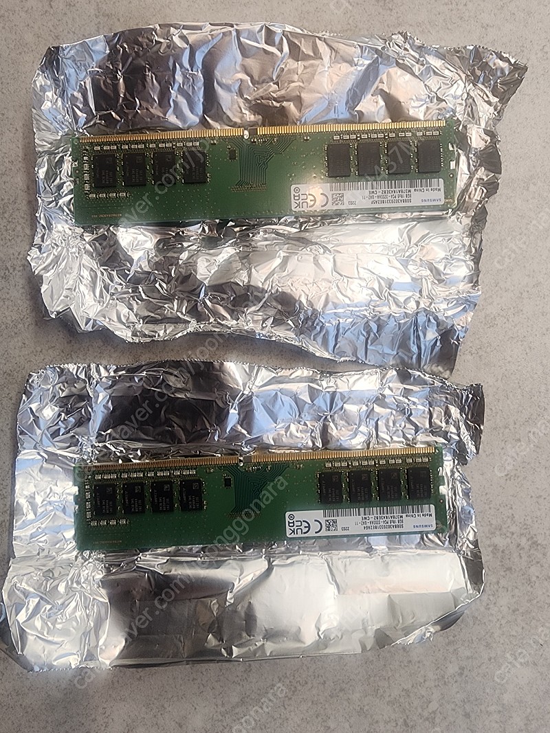 삼성 램 8g×2 3200 ddr4 팝니다