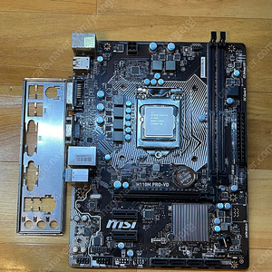 i5-6500 + MSI H110M PRO-VD 보드셋트 판매합니다.