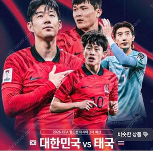 축구 국가대표 대한민국vs태국 2등석SA 2연석