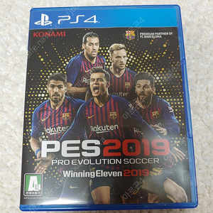 PS4 위닝일레븐 PES2019팔아요. 패치유.