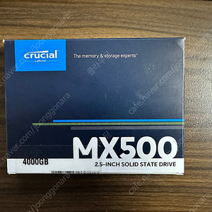 Mx500 4tb 팝니다