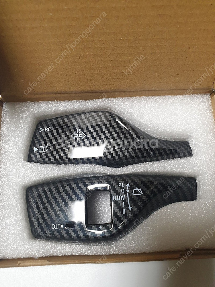BMW 레버 카본커버 새제품 25,000원 판매--1