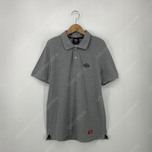 디키즈 로고 카라 티셔츠 (M size / GRAY)