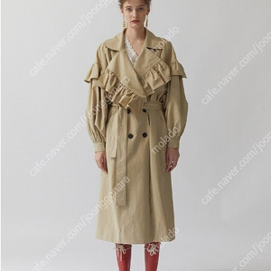 나드빌리지 코제트 트렌치 코트 새상품 COSETTE TRENCH COAT BEIGE