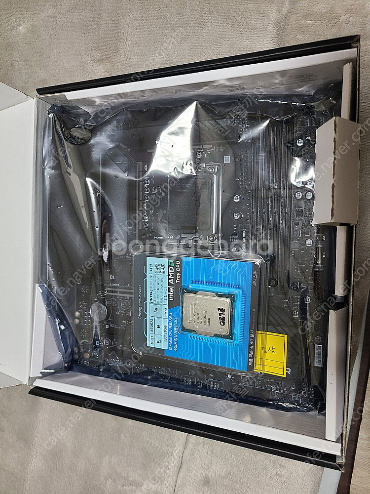 MSI MAG B660M 박격포 DDR4 + 12400...--3