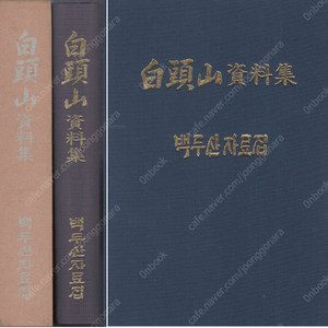 白頭山 資料集 ( 백두산 자료집 ) <북한자료 > 일본원서 칼데라 천지 민족 영산 장백산 환웅 장군봉 역사 지리 식생 통계 지질 지형 토양 기후 식물 동물