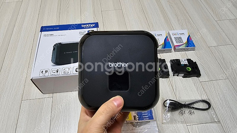 브라더 PT-P710BT 라벨프린터기 블루투스 라벨기--1