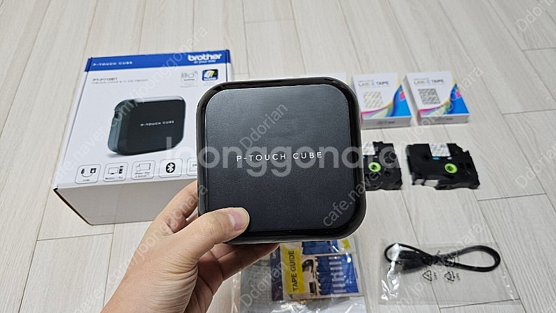 브라더 PT-P710BT 라벨프린터기 블루투스 라벨기--2