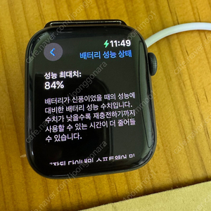 애플워치 6 나이키 44MM +정품 밀레니즈 루프 그래파이트 판매