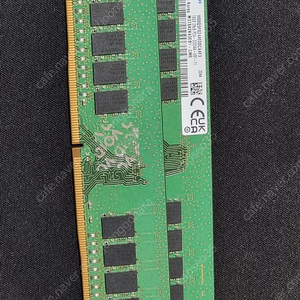 삼성정품 DDR4 3200 8gb x 2 16gb (양면)