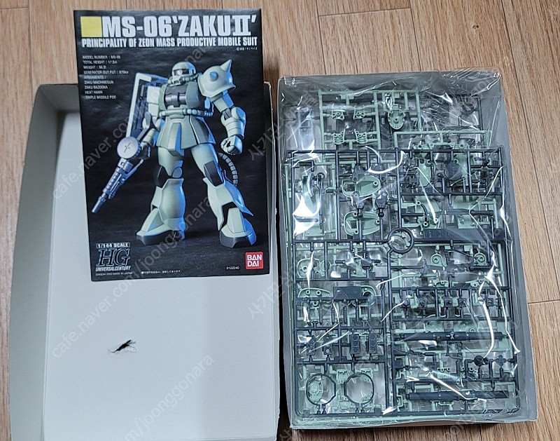 MS06 자쿠2 HG 새상품 팝니다.--1