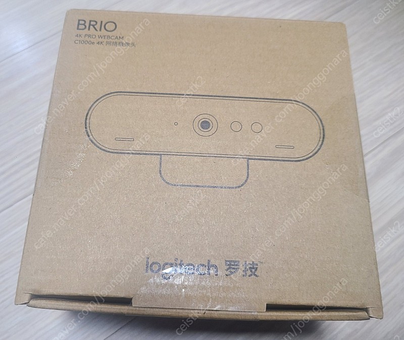(미개봉,새상품) 로지텍 Brio 4K 웹캠 팝니다.