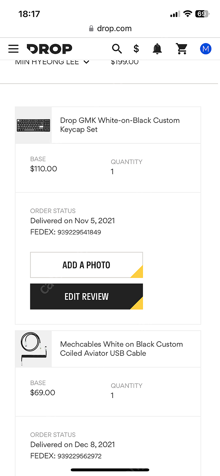 gmk white on black base kit--4