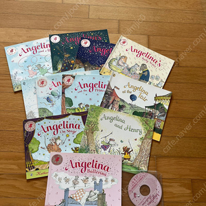 안젤리나 발레리나 Angelina ballerina 씨디풀세트 잠수네추천영어 여아이필독 그림너무이뻐