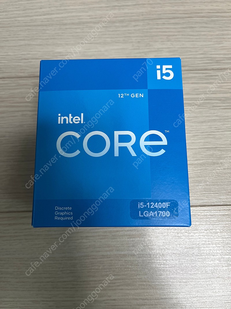 인텔 코어i5-12세대 12400F (엘더레이크) (정품)